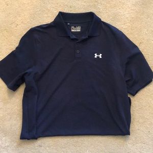 Under Armour polo shirt.